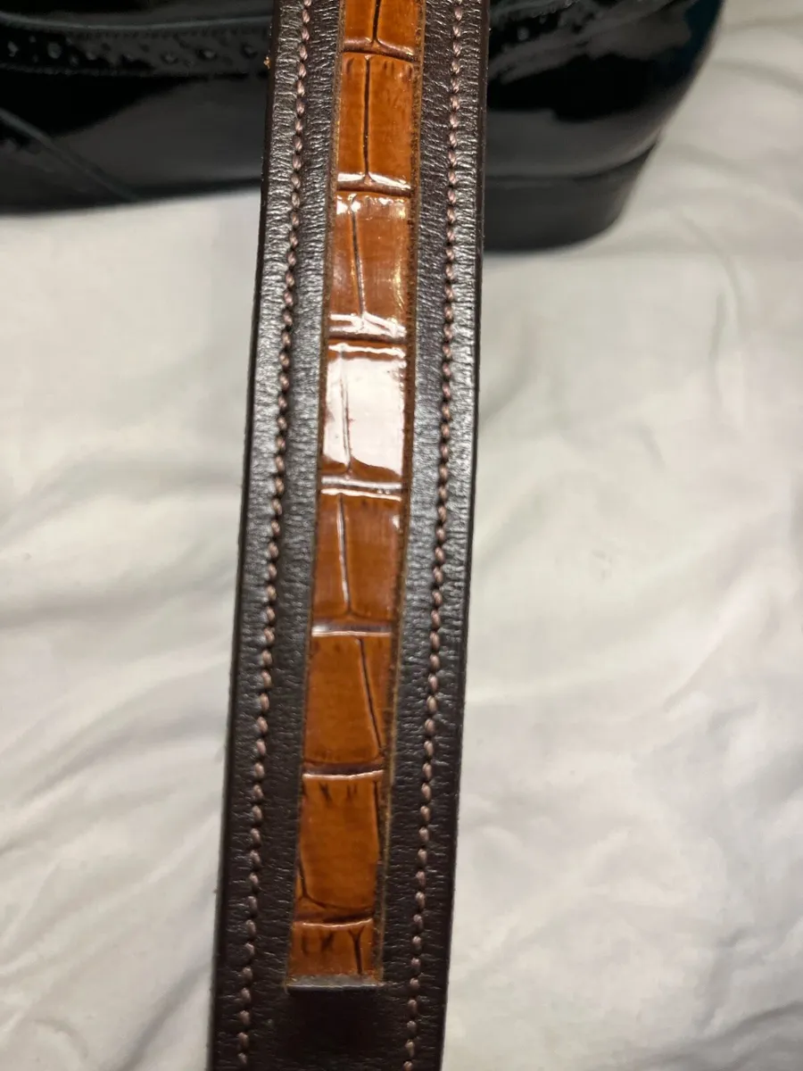 Brand New slim leather belt - Image 1