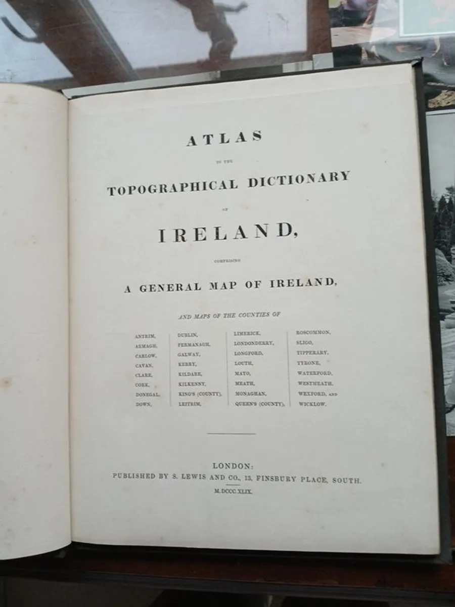John Lewis 19th century Dictionaries and Atlas - Image 4