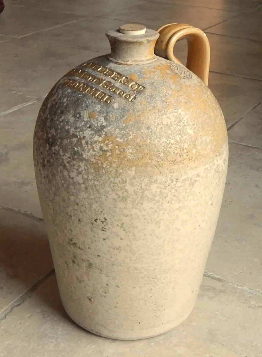 Large Antique Stoneware Jug O’Keeffe & Son Clonmel - Image 1