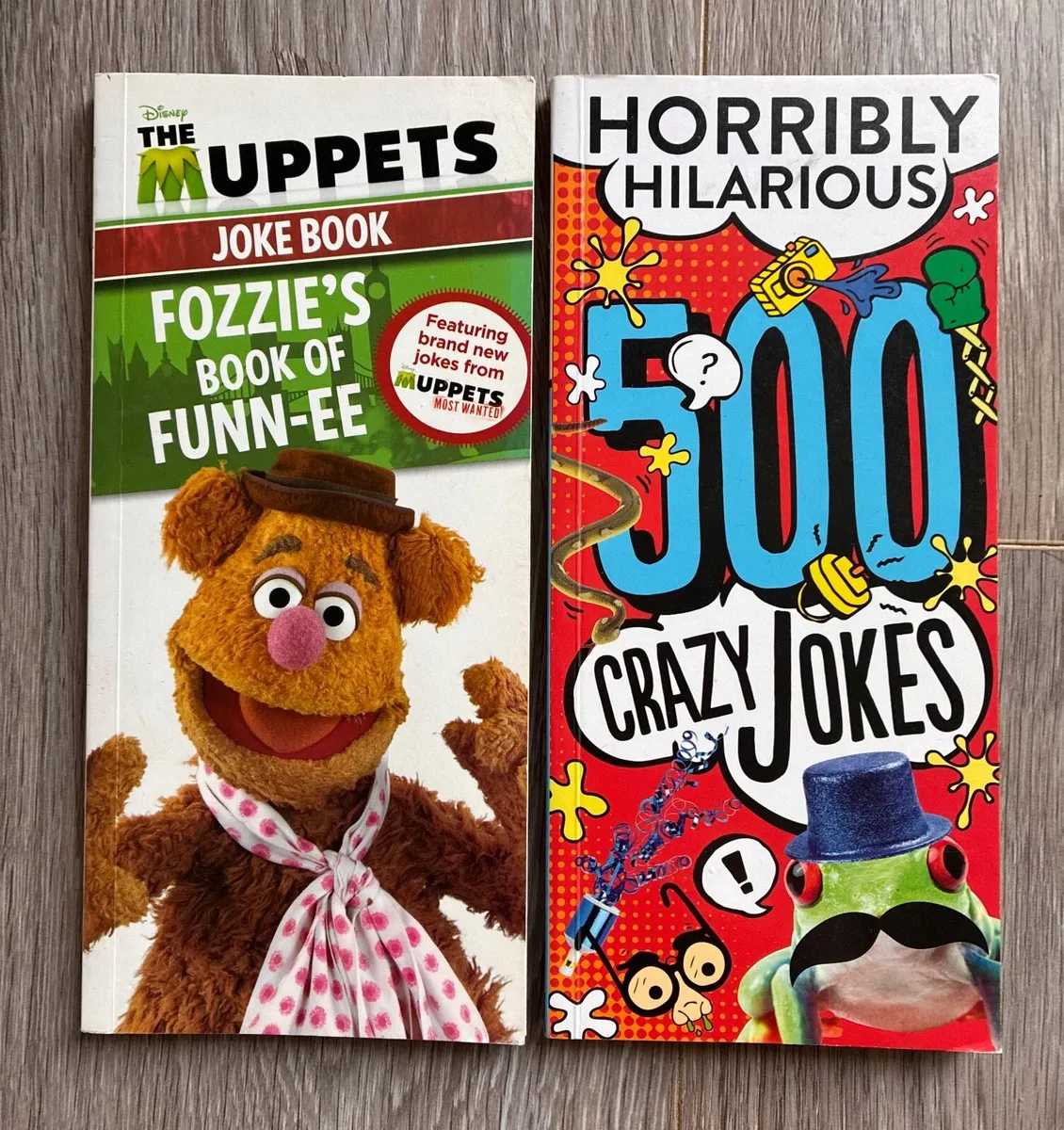 The Muppets Fozzie's Book of Funn-ee & 500 Crazy J