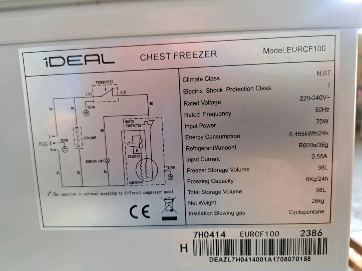Chest freezer - Image 3