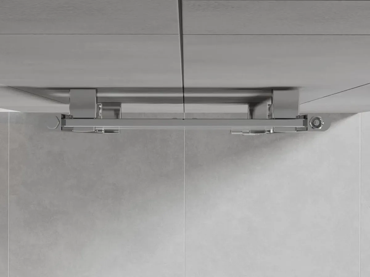Bathroom radiator 800 x 500 mm, 287 W, chrome - Image 3