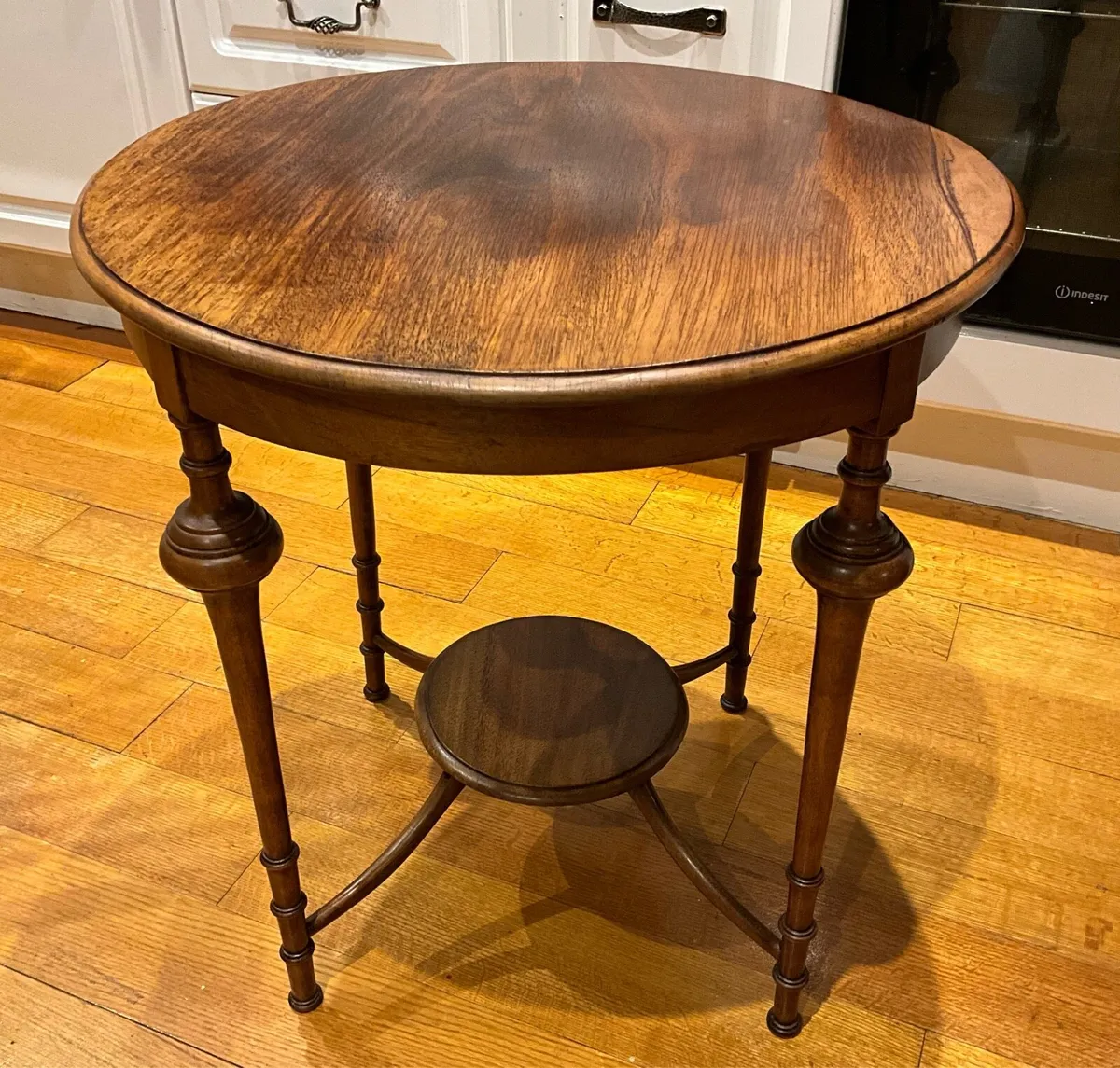 Mahogany Occasional Round Table - Image 2