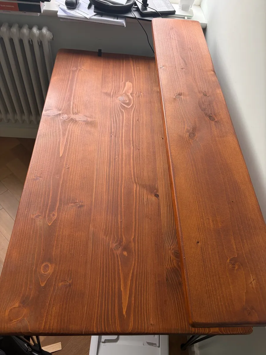 Premium wooden desk - Image 4
