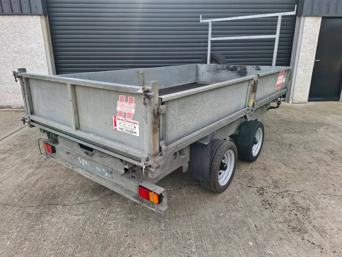Hudson 10ft x 5ft 6" tipping trailer - Image 4