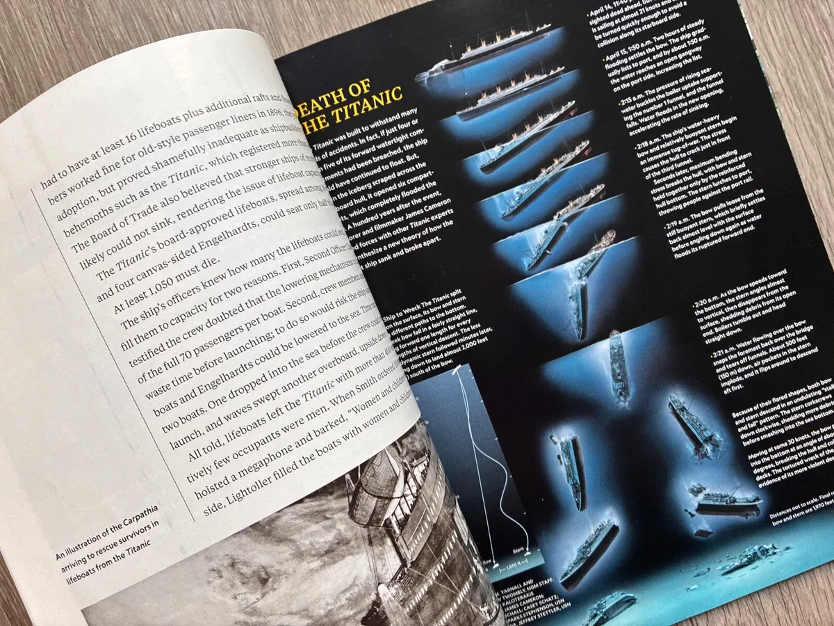 National Geographic TITANIC Special Issue Magazine - Image 4