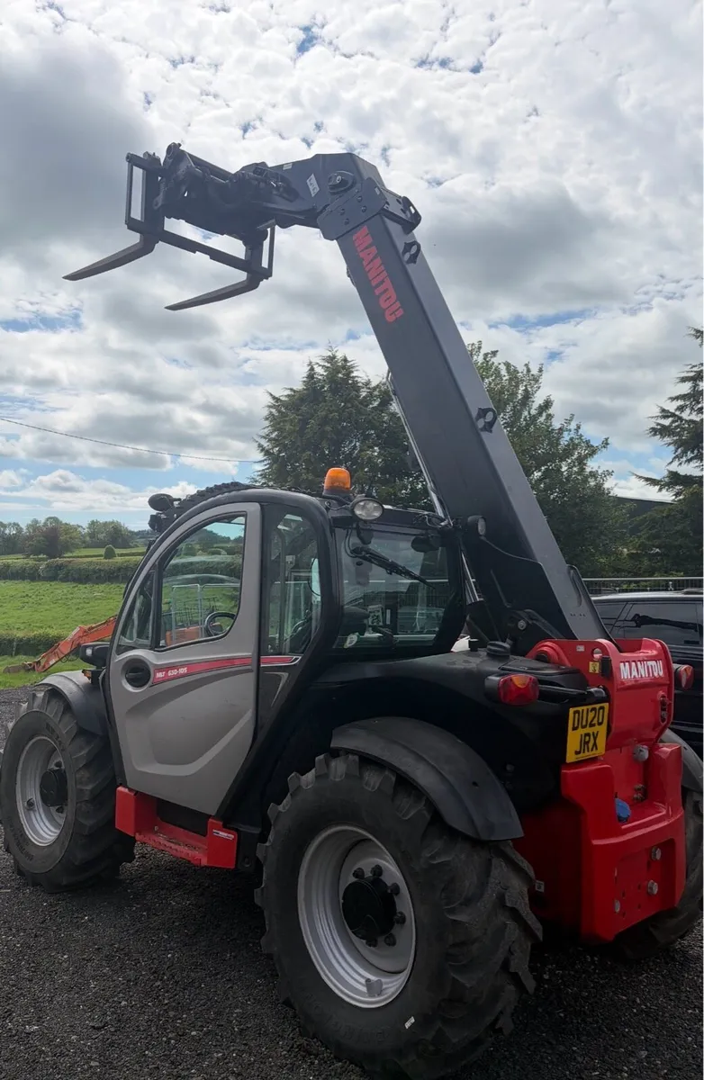 2020 mlt 630 105 manitou 1500 hours - Image 1