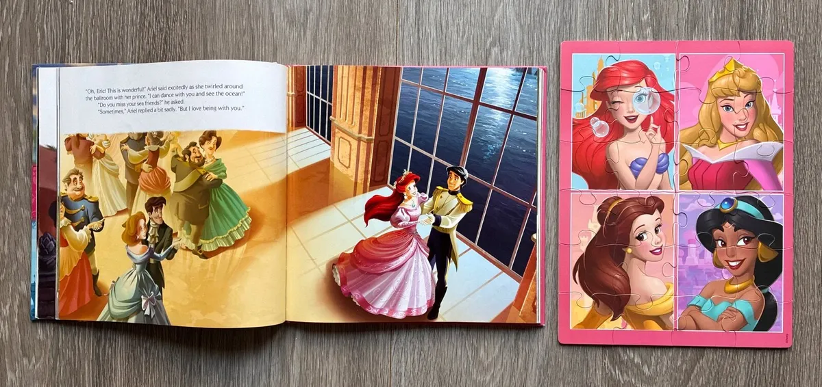 Disney Princess Storybook Collection & Wooden Jigs - Image 2