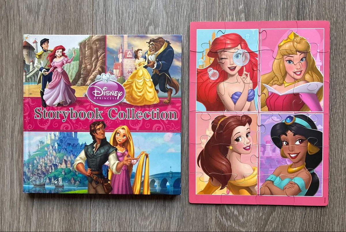 Disney Princess Storybook Collection & Wooden Jigs - Image 1