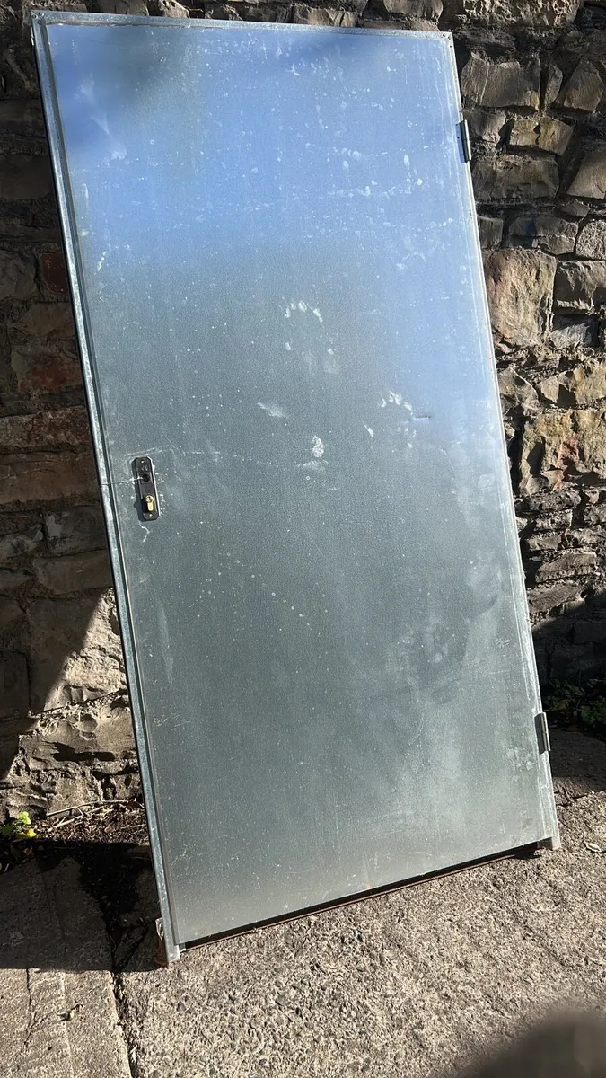 Galvanised Steel Security Doors & Frames – 2250 x - Image 2