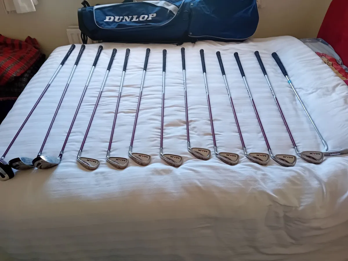 Set of Golf Clubs and Bag - Image 1