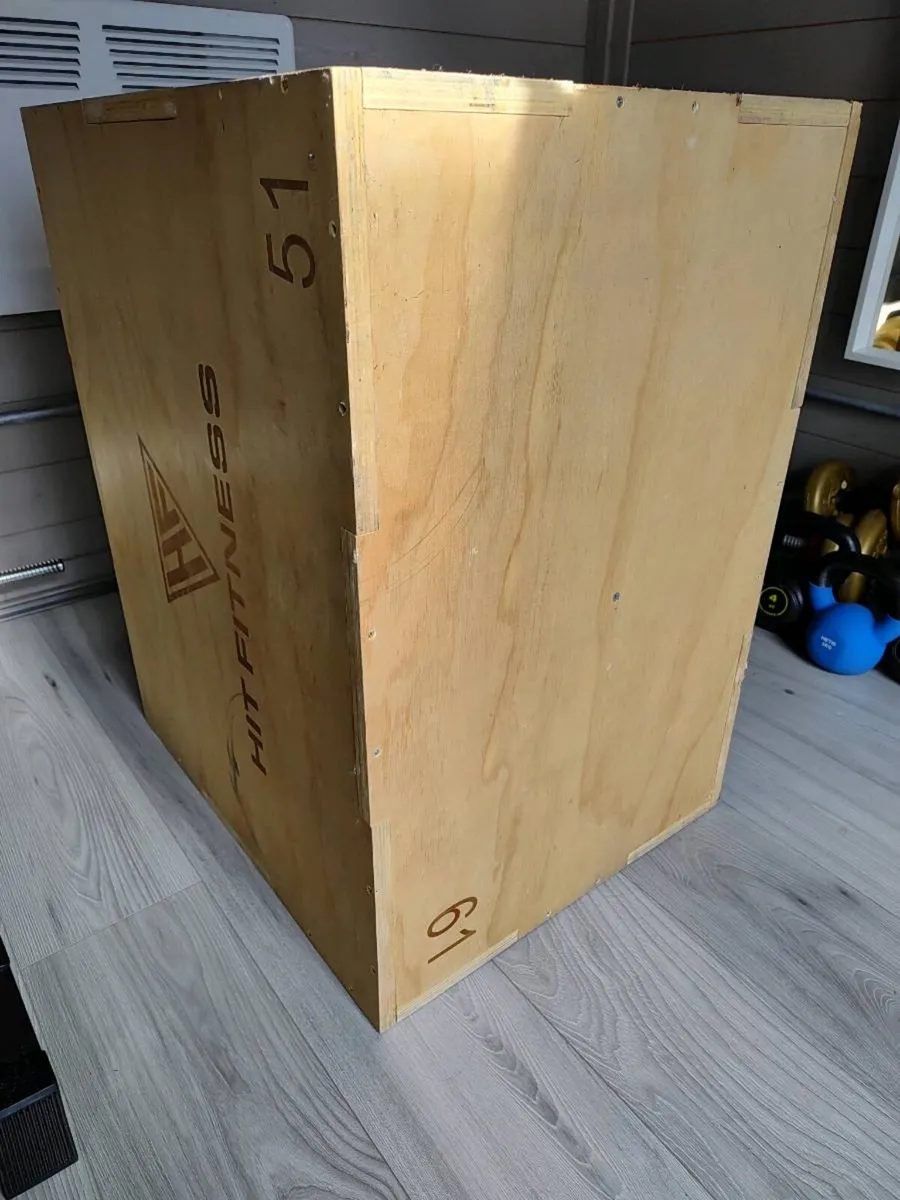 Hit Fitness 3 in 1 Wooden Plyometric Box - Image 4