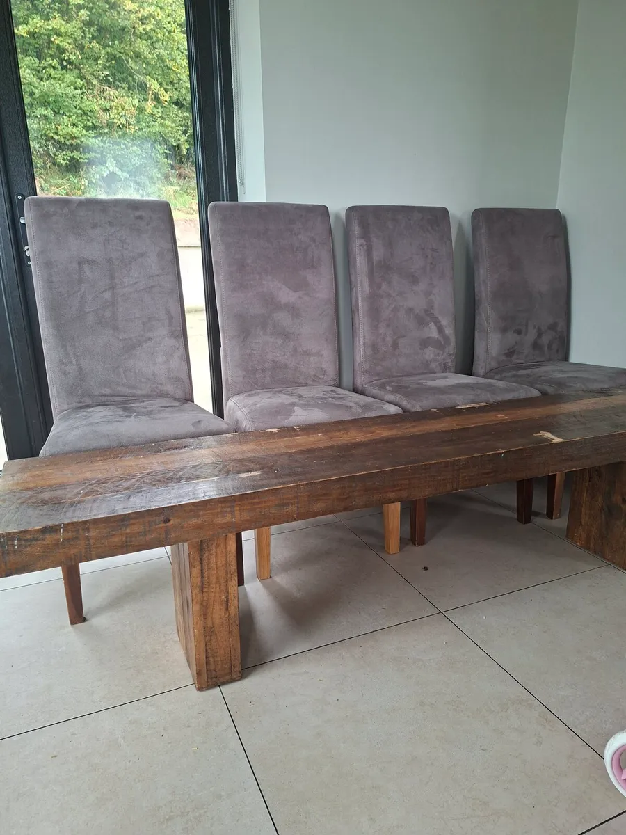 4 dining chairs - Image 2