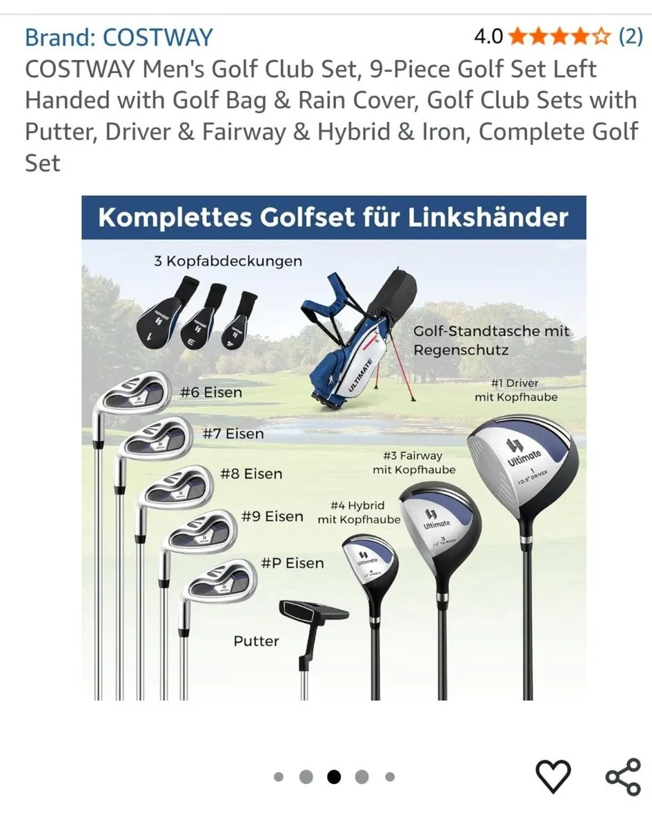 Left Hand Golf Clubs - Image 3