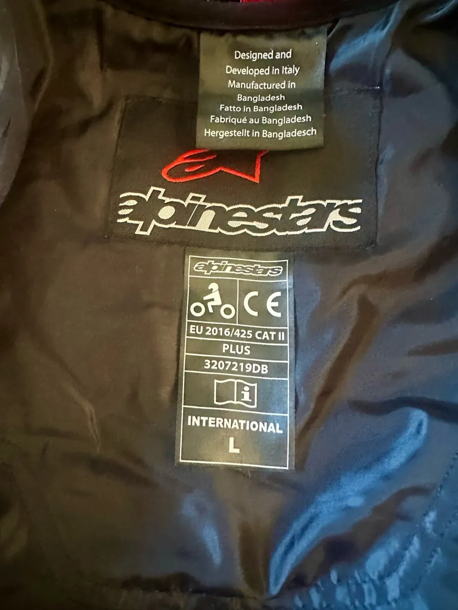 Alpinestars T-Fuse  waterproof armoured Jacked - Image 3