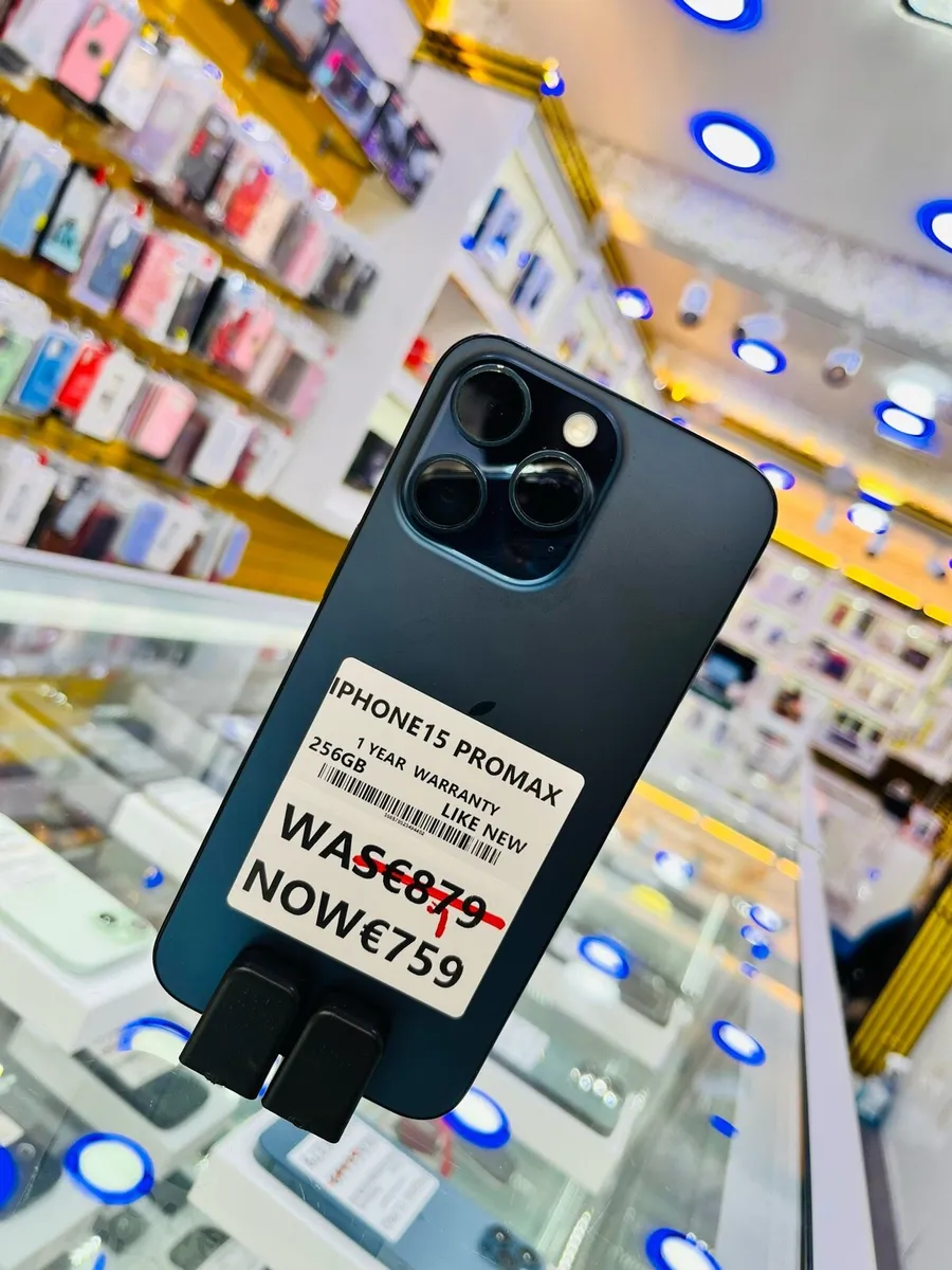 🔥iPhone 15 MAX 256GB premium 1Year WTY ✅ - Image 1
