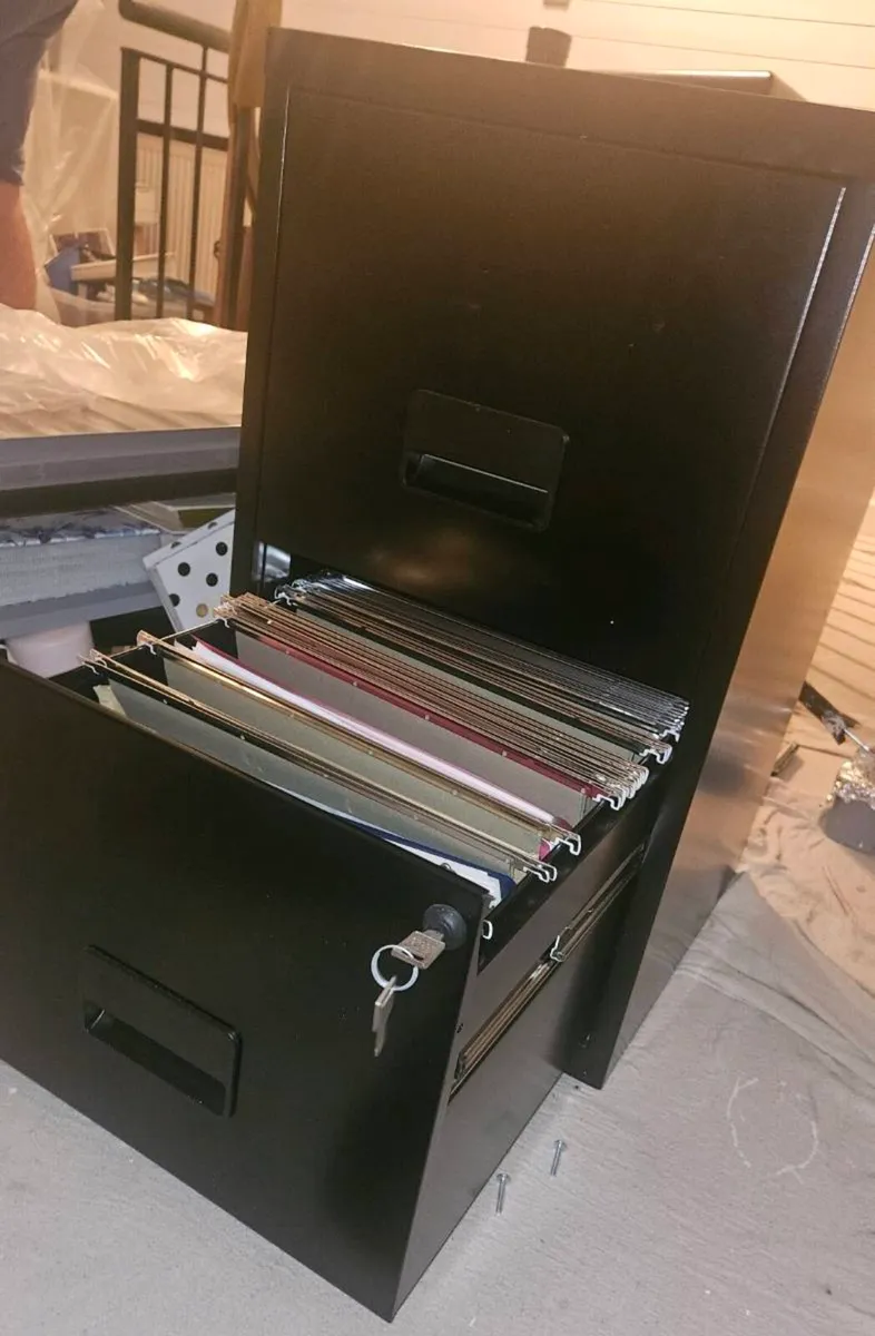 2 drawer filing cabinet - Image 2