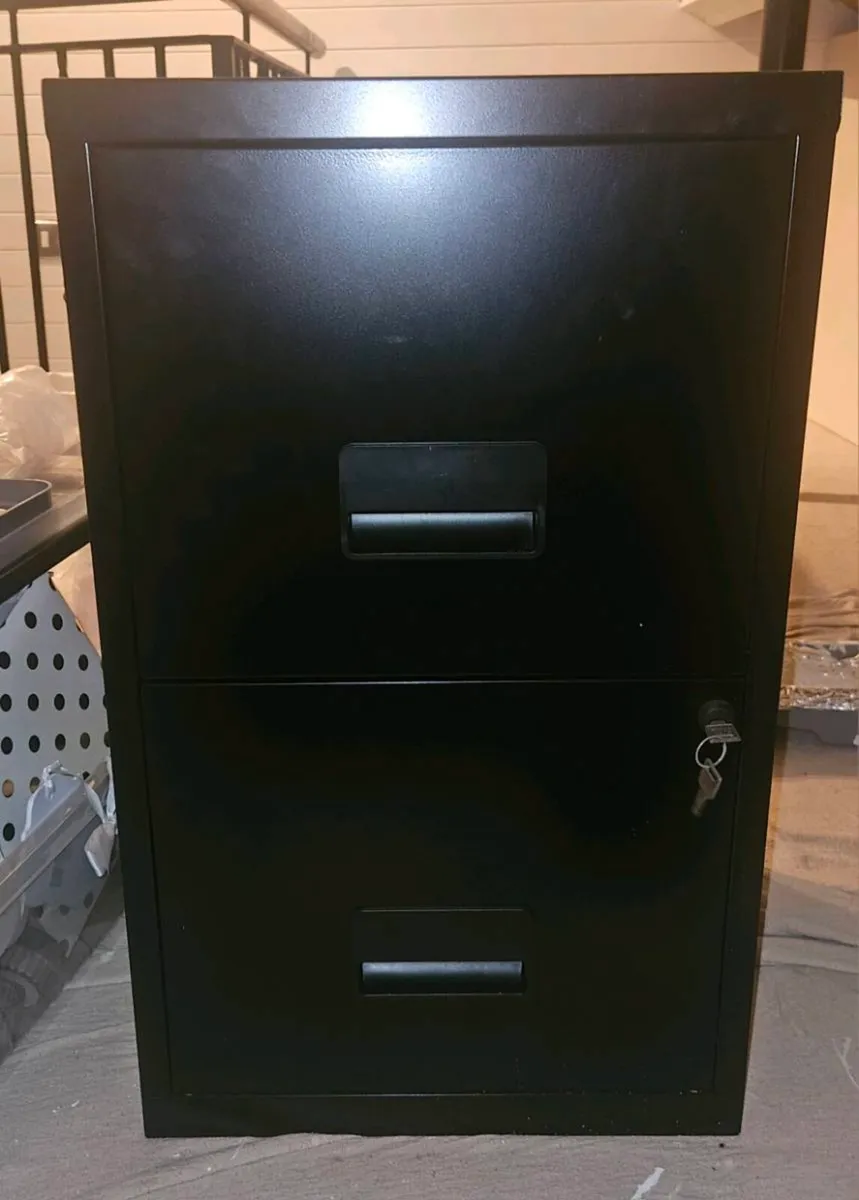 2 drawer filing cabinet - Image 3