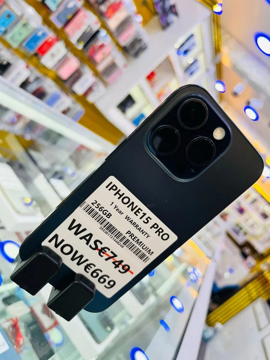 🔥IPhone 15PRO 256GB premium 1Year WTY 🔋 - Image 1
