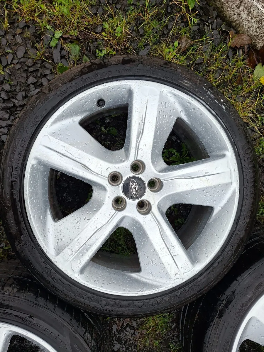 19" Ford Alloys with tyres - Image 2