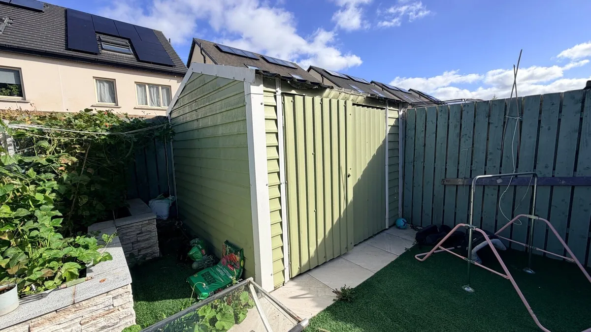 9x10 feet garden steel shed for sale - Image 2