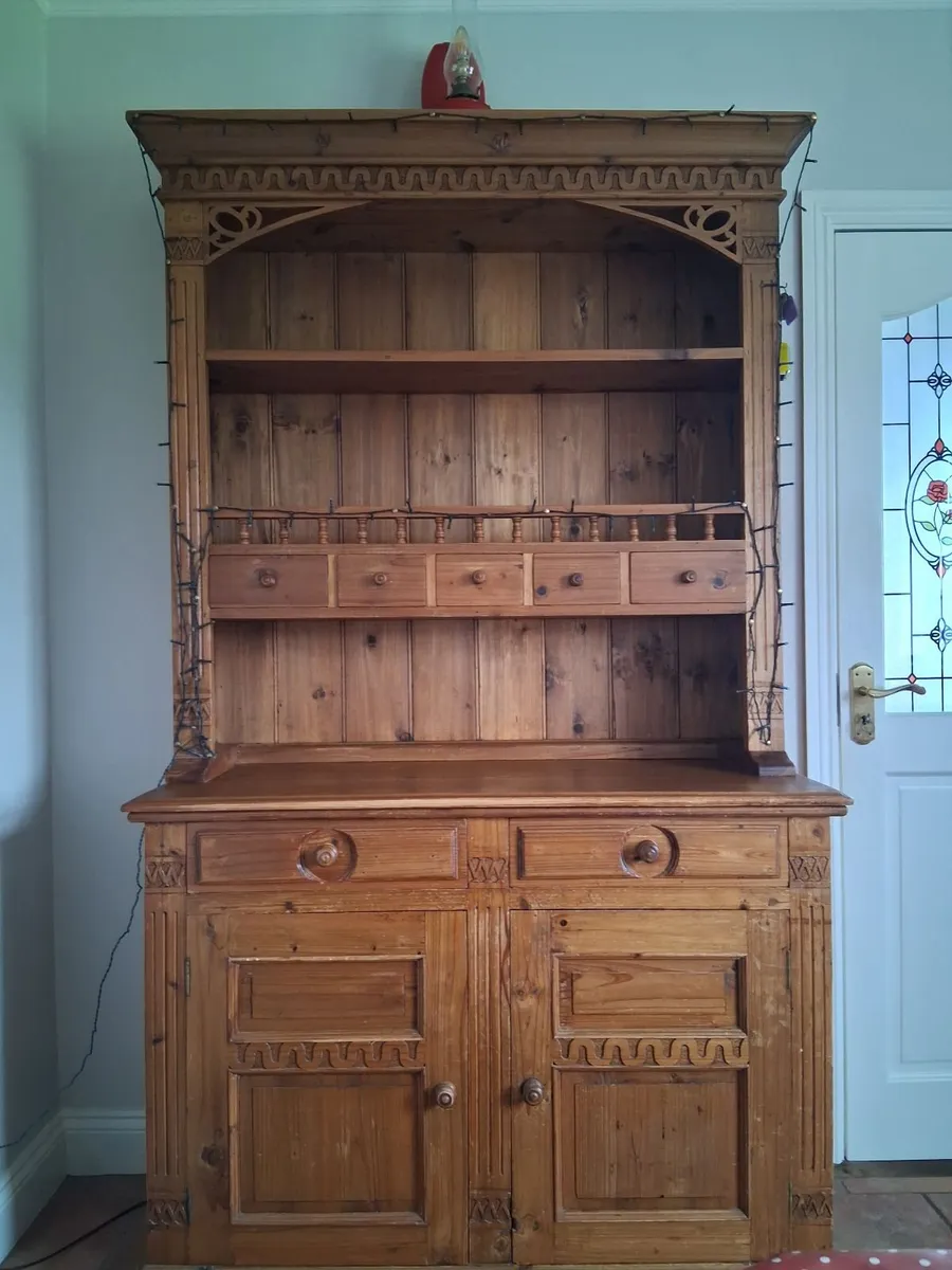 Solid Pine Custom made Welsh Dresser - €650 ONO - Image 1