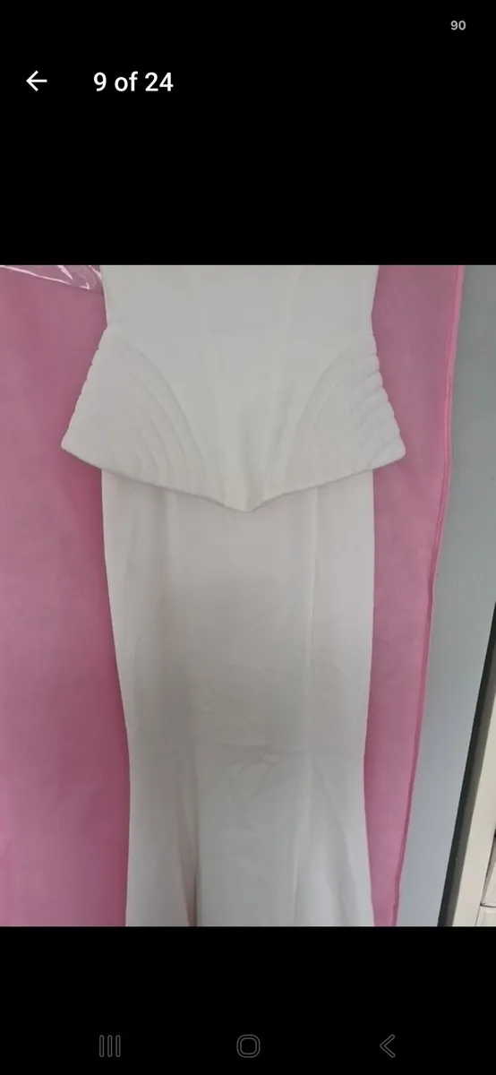 Ivory white Dress - Image 3