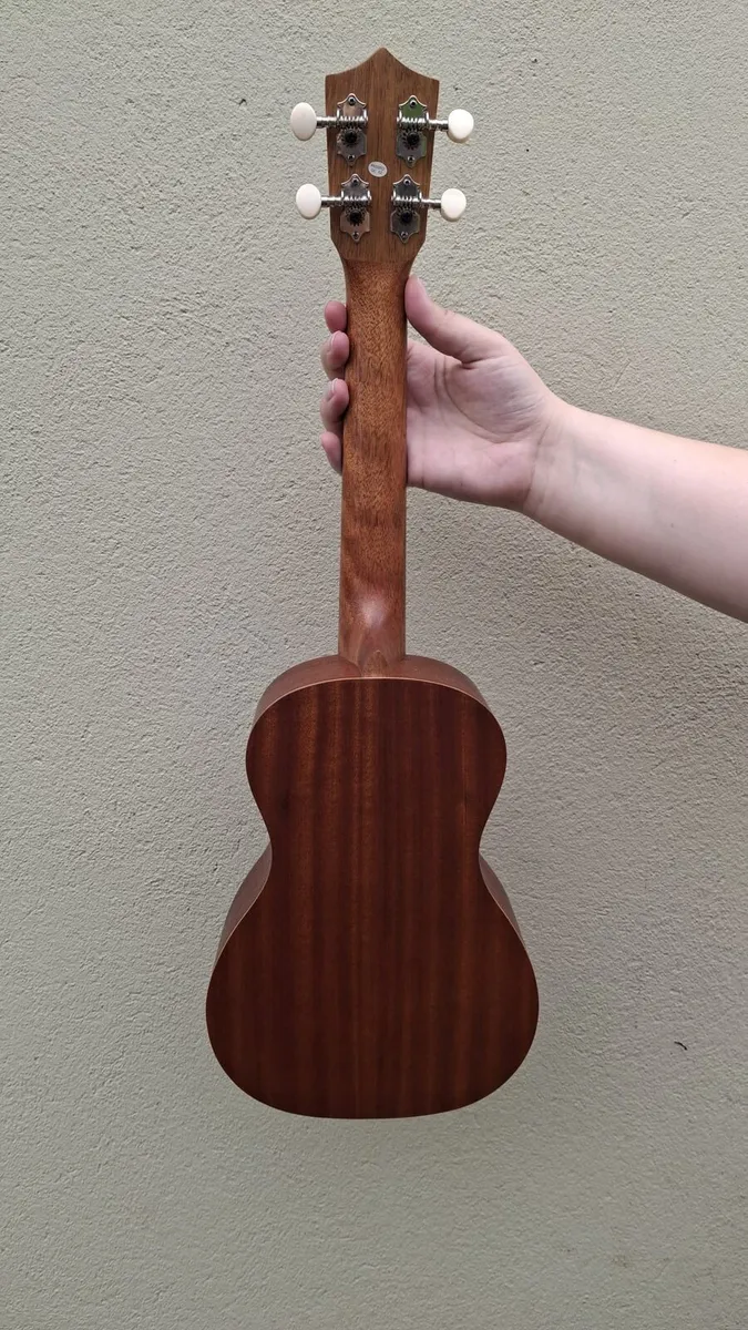Ukulele with case and tuner - Image 2
