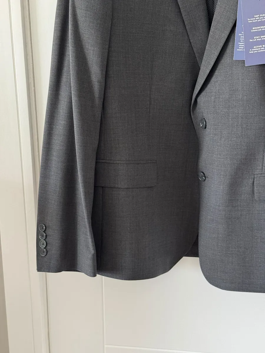 Mens Grey Suit,  Marks and Spencer - Image 3