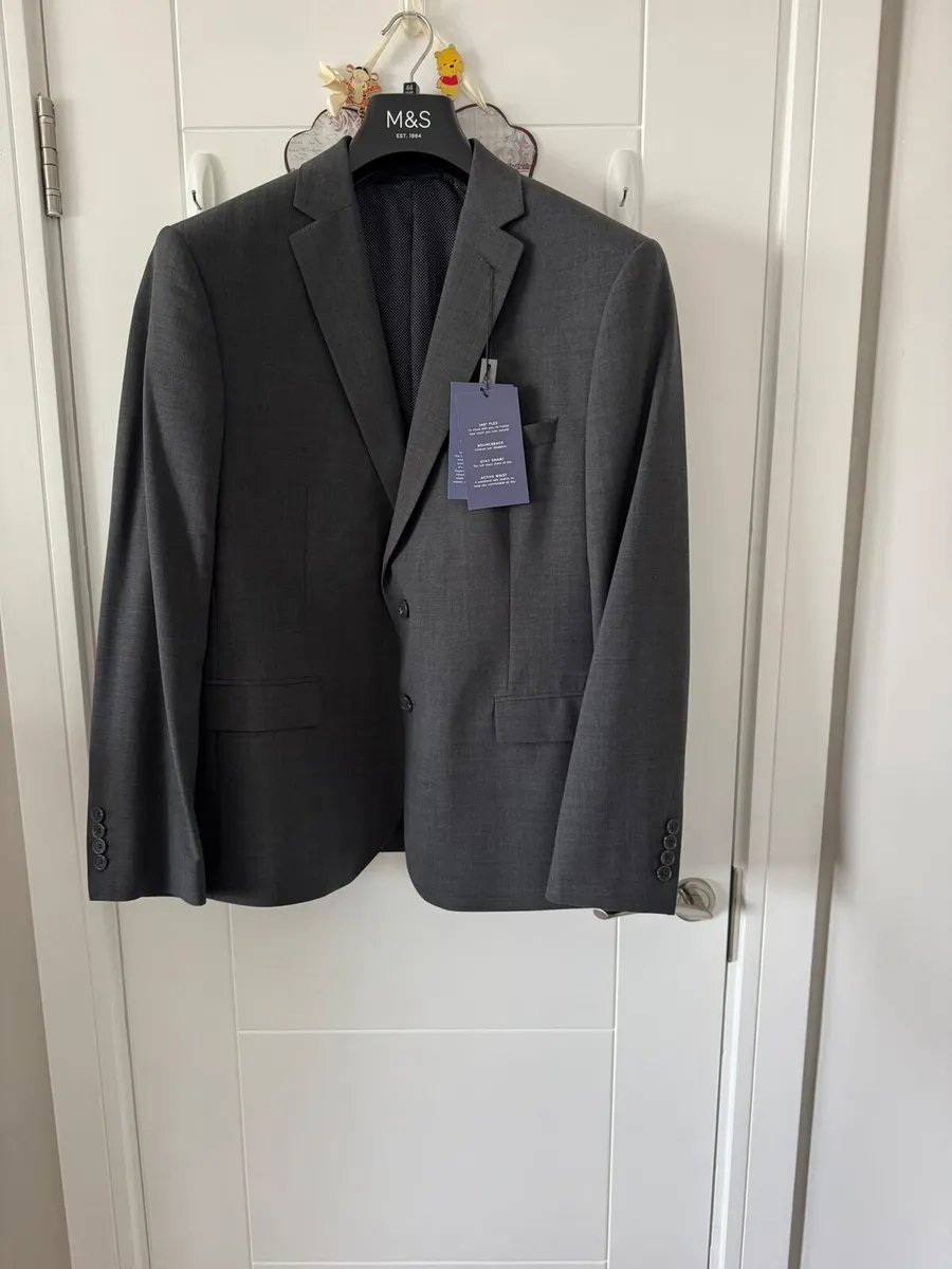 Mens Grey Suit,  Marks and Spencer - Image 1