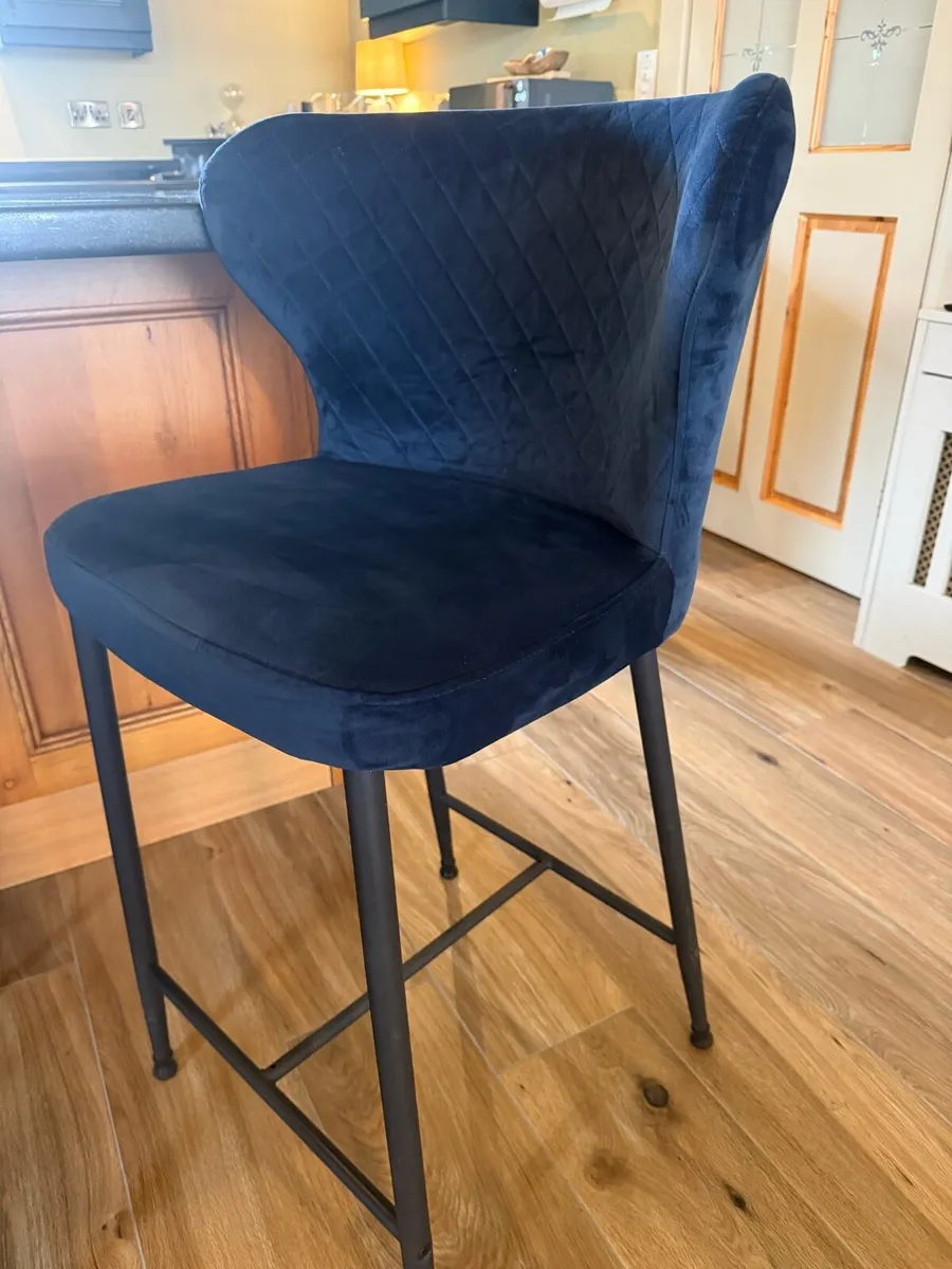 Ez living Kitchen island chairs x3 - Image 2