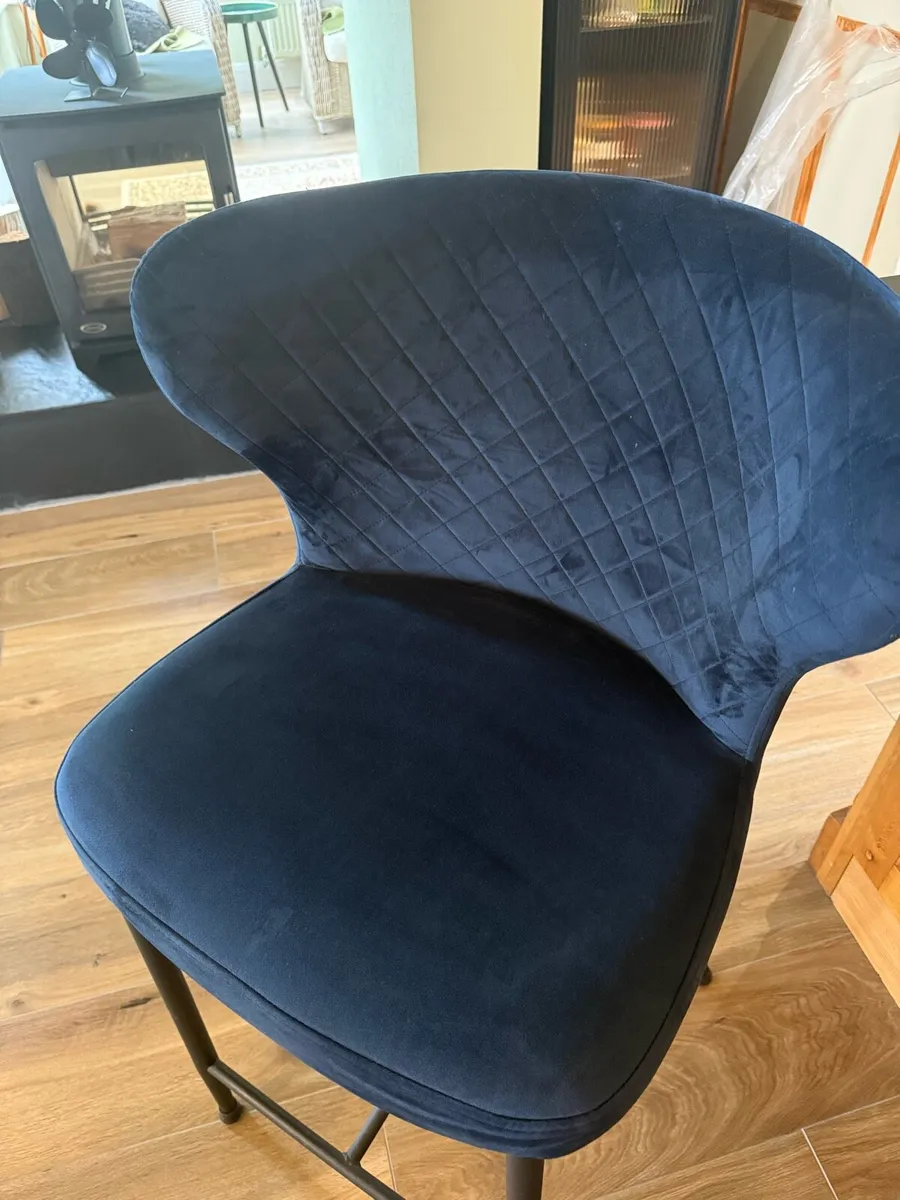 Ez living Kitchen island chairs x3 - Image 4