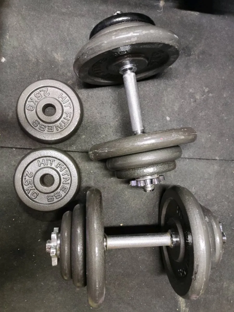 Dumbbell Set -Adjustable (2 x 20kg) - Image 2