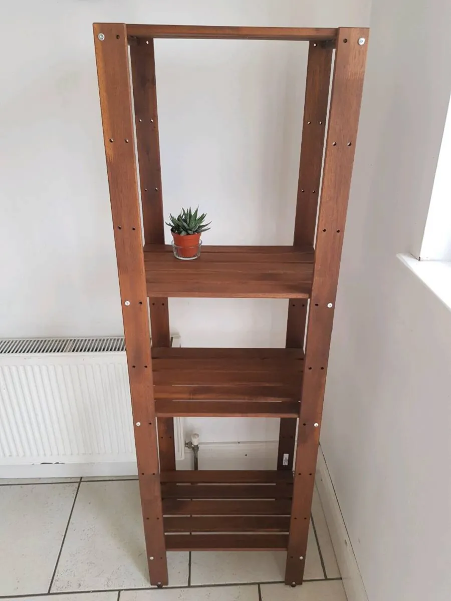 Wooden Shelving Unit - Image 1