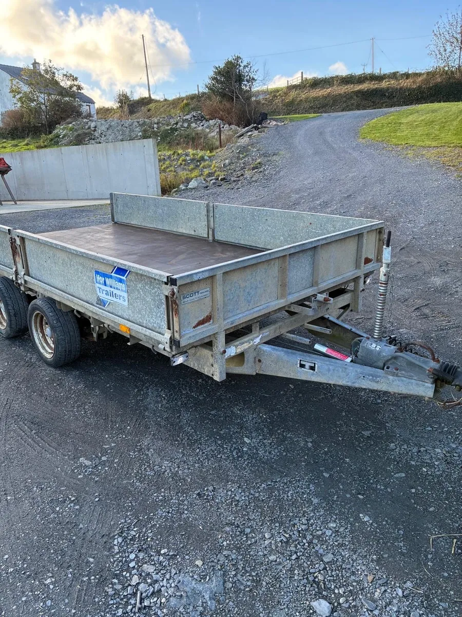 Ifor Williams 12ft x6ft 6” flatbed trailer - Image 1