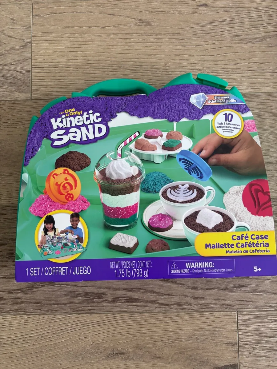 Kinetic Sand Cafe Case Brand New