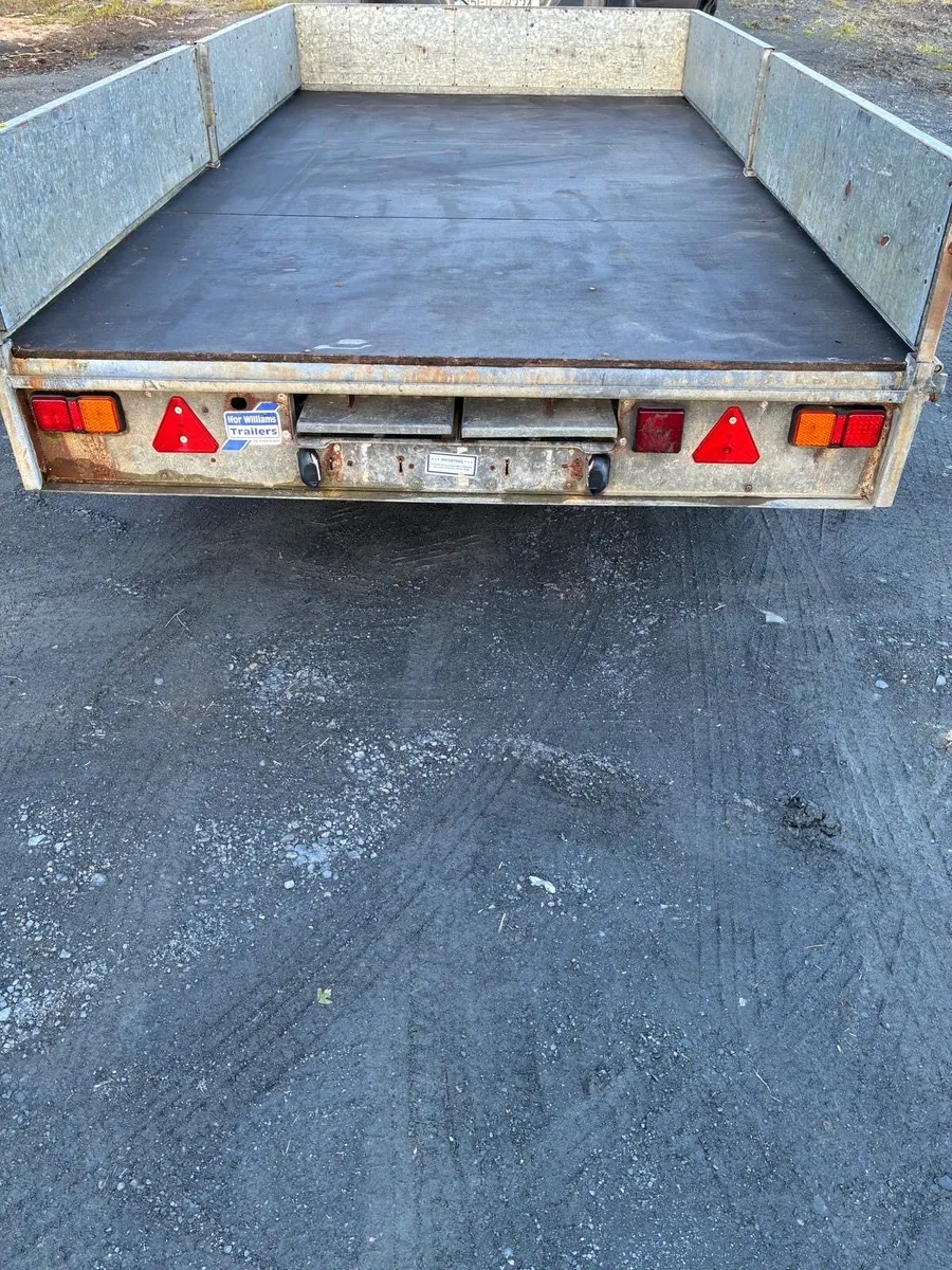 Ifor Williams 12ft x6ft 6” flatbed trailer - Image 2
