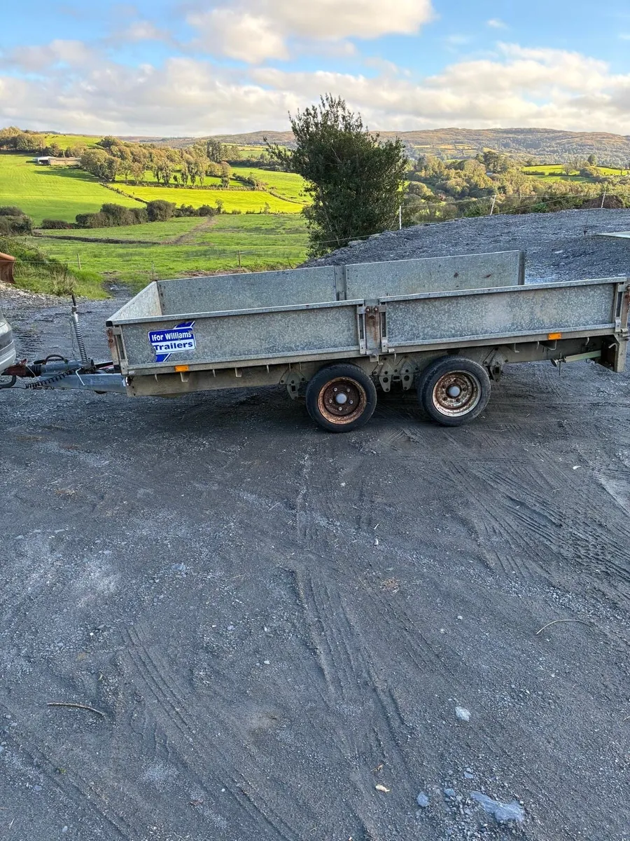 Ifor Williams 12ft x6ft 6” flatbed trailer - Image 4