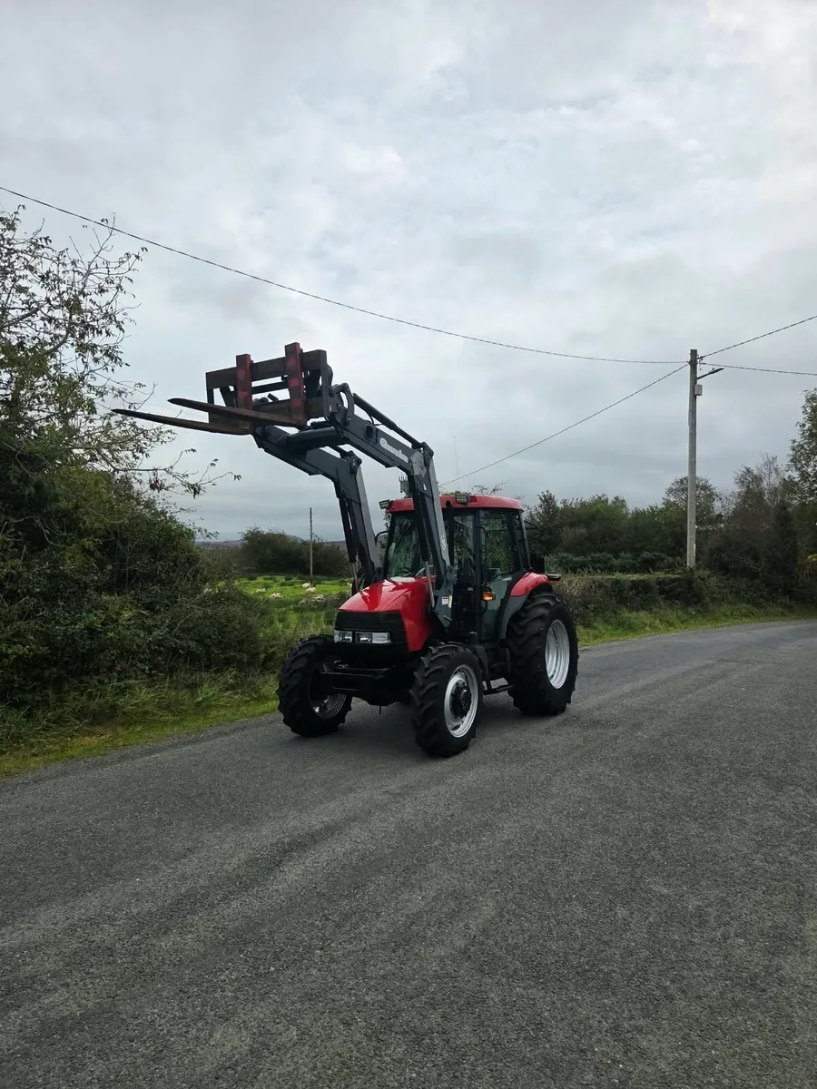 2006 Case IH JX80 4WD Quicke Q35 Loader - Image 1