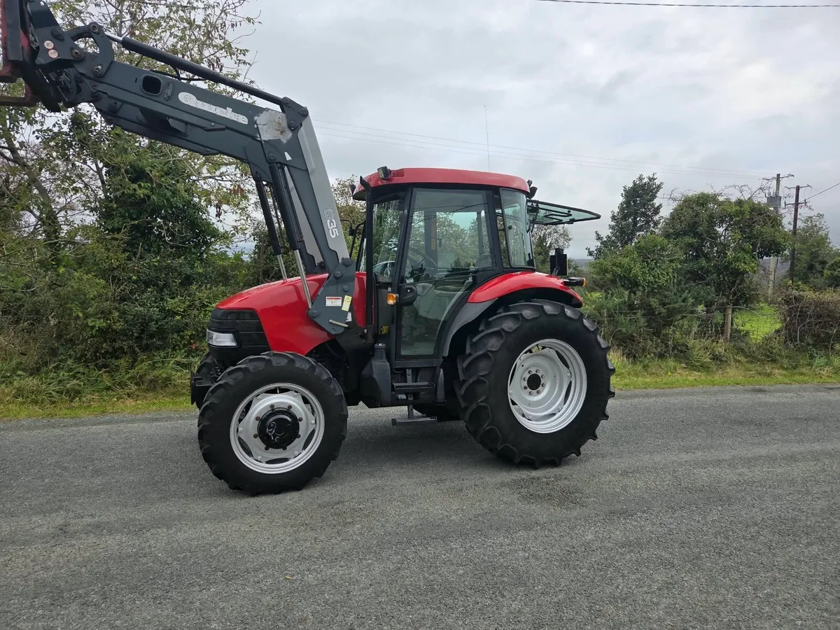 2006 Case IH JX80 4WD Quicke Q35 Loader - Image 2