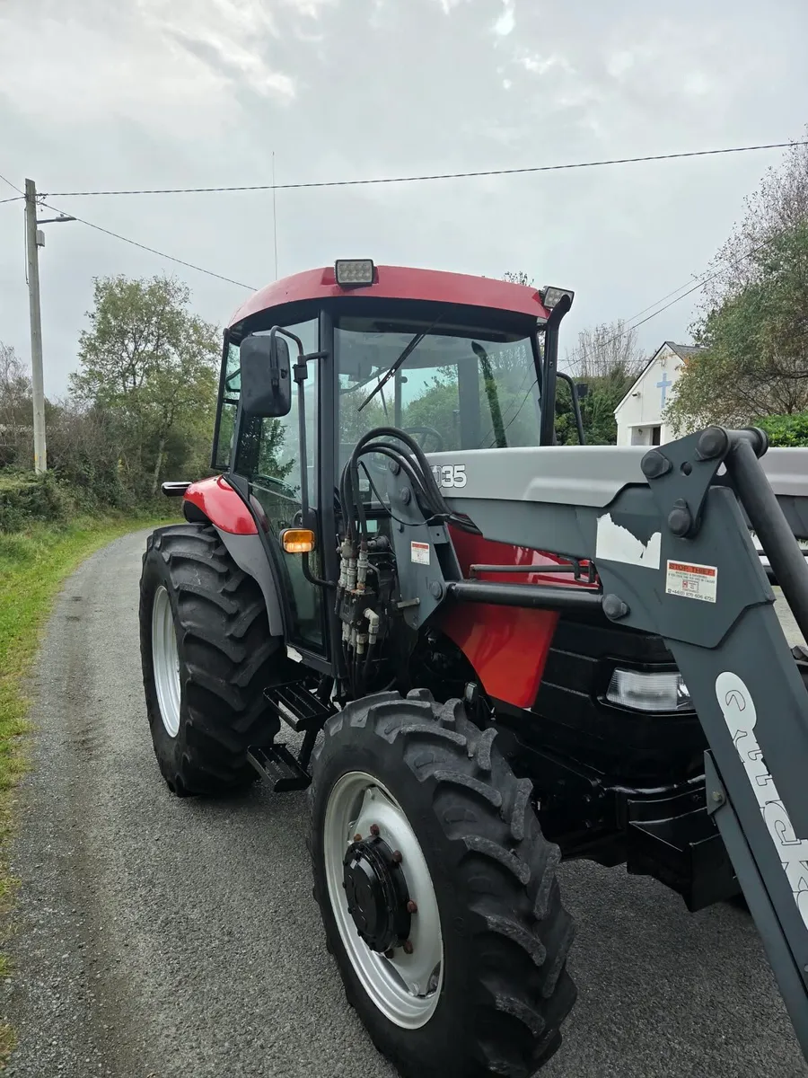2006 Case IH JX80 4WD Quicke Q35 Loader - Image 3
