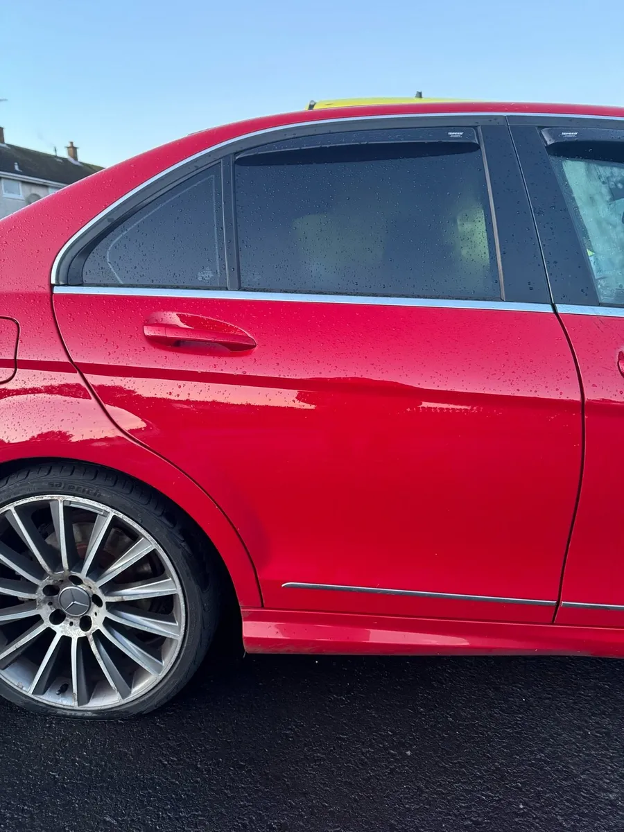 2007-2014 Mercedes-Benz C-Class Drivers Back Door - Image 1