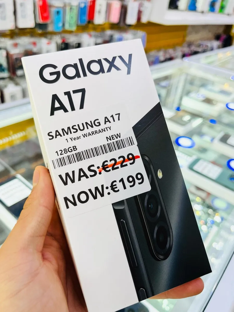 😍Galaxy A17 4G 128GB New 1YEAR WTY - Image 1