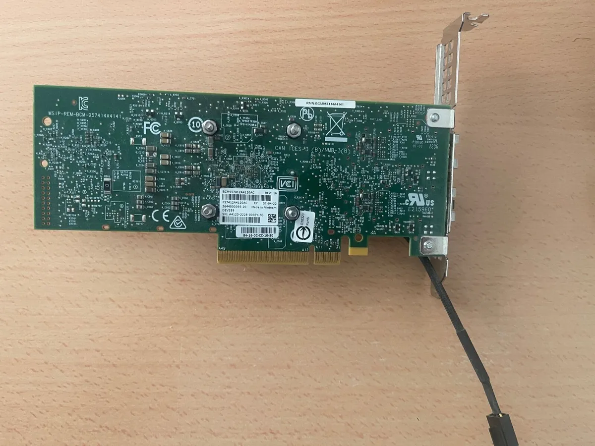 Broadcom P210p 10Gb dual port SFP+ NIC - Image 2