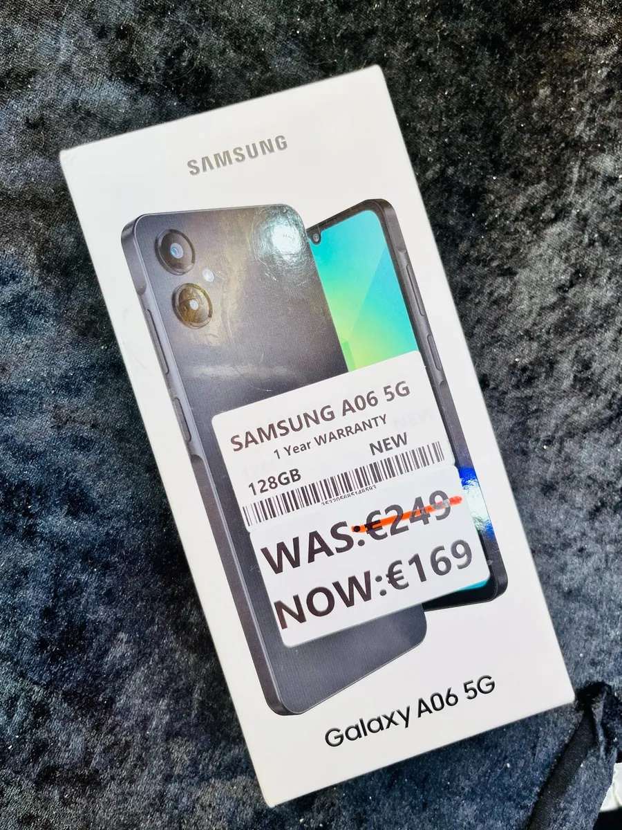 🔥Samsung A06 5G 128GB New 1Year WTY 😍 - Image 1
