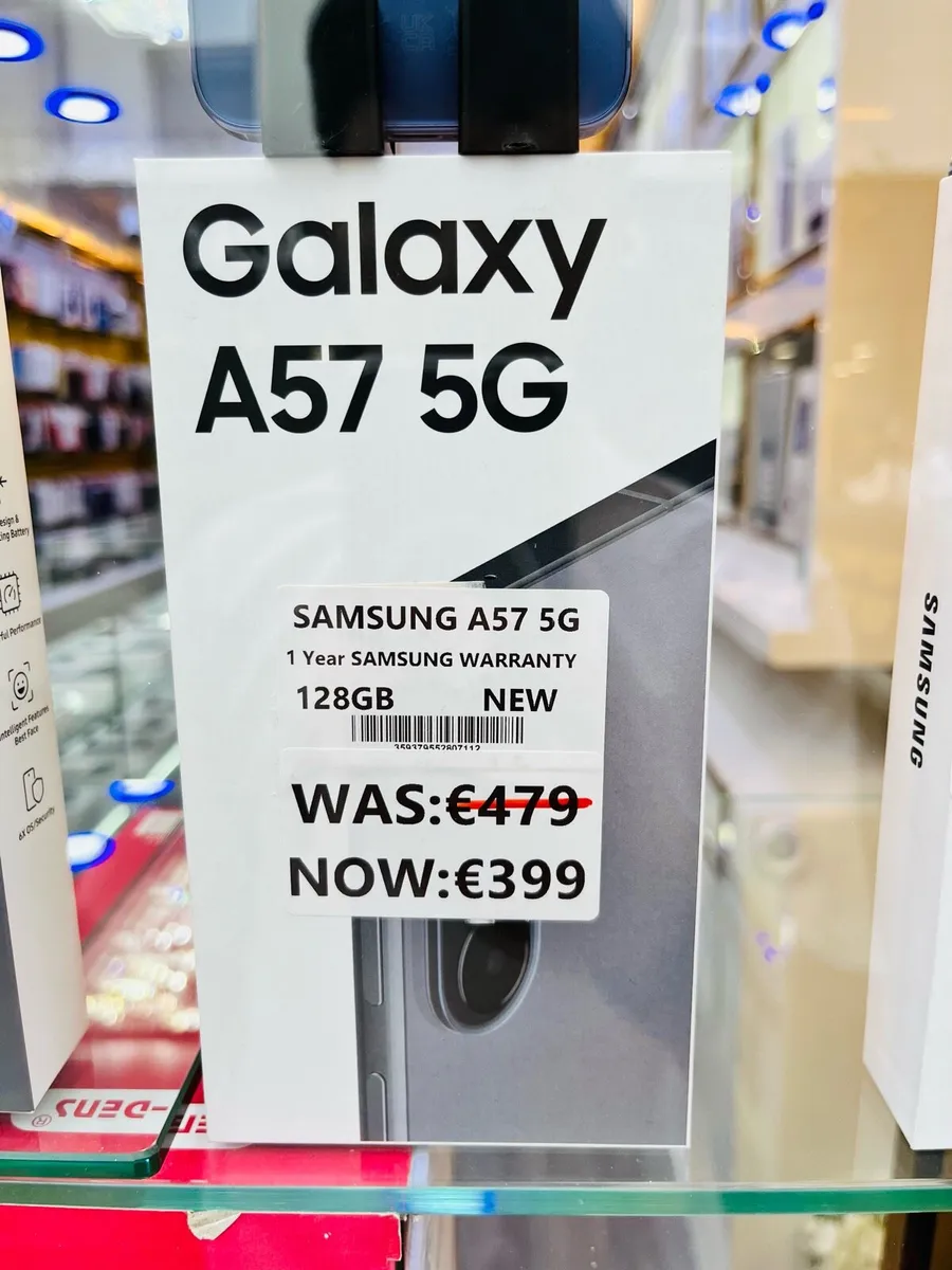 🔥Galaxy A57 5G 128GB New 1 year WTY🔥 - Image 1