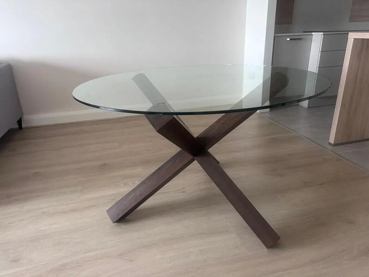 Glass Dining Table - Image 1
