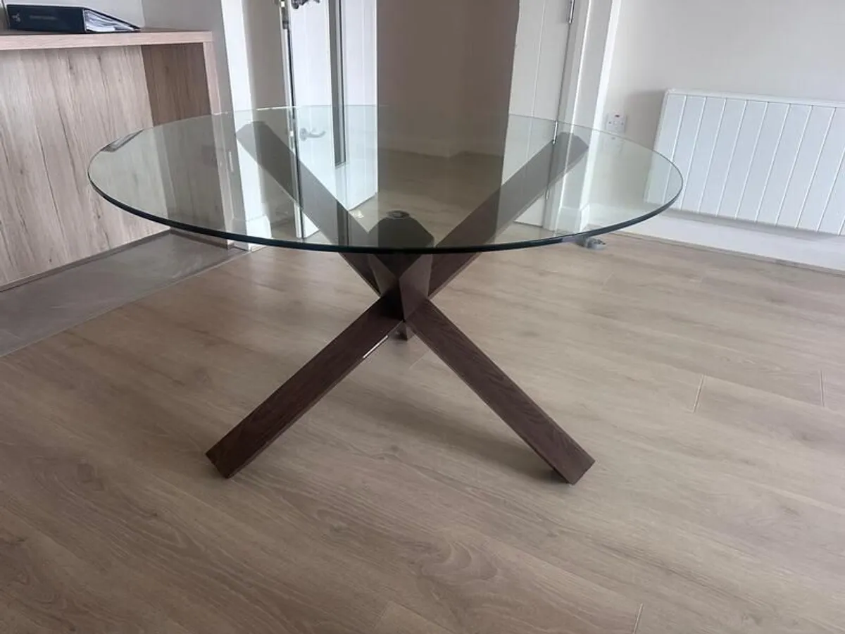 Glass Dining Table - Image 4
