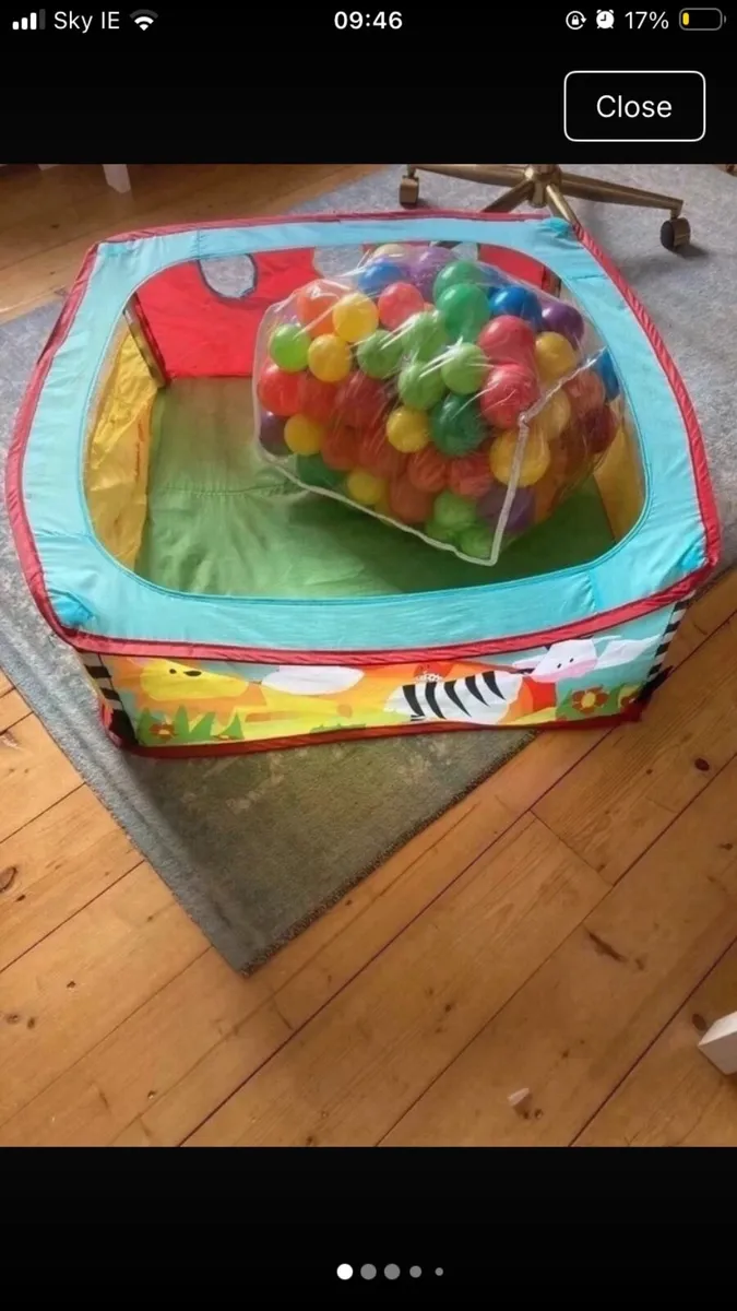 Pop up bal Pitt with approx 80 balls. - Image 4