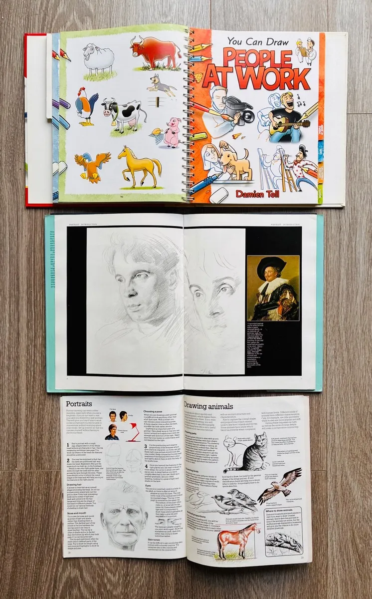 Bundle of 3 Art & Drawing Books (You Can Draw, - Image 2